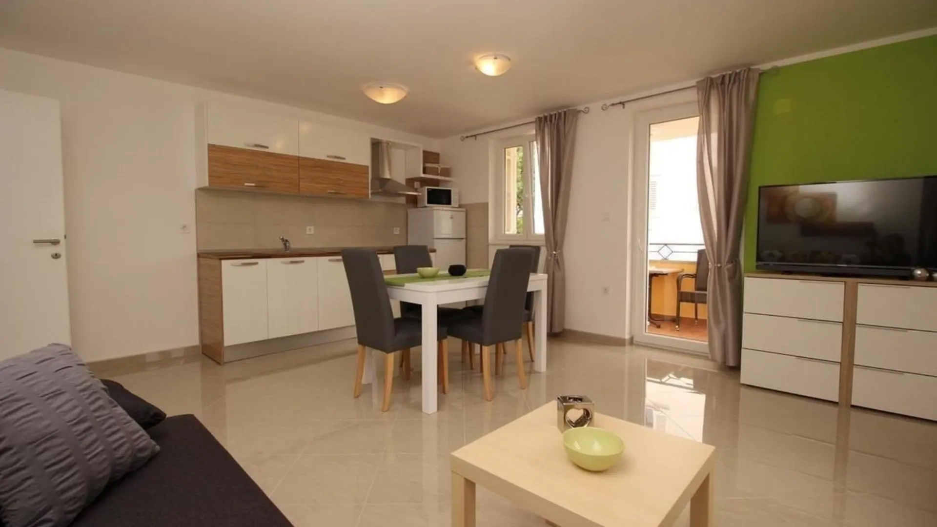 Appartement In Baska Mit Eigenem Balkon Croatia
